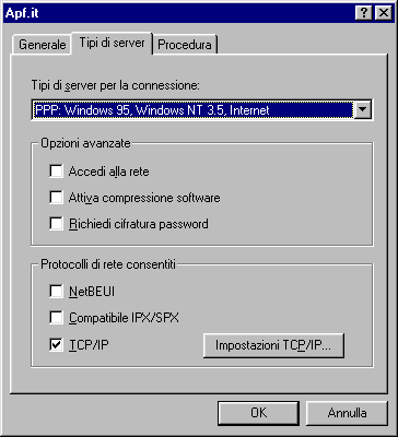 Tipi di server